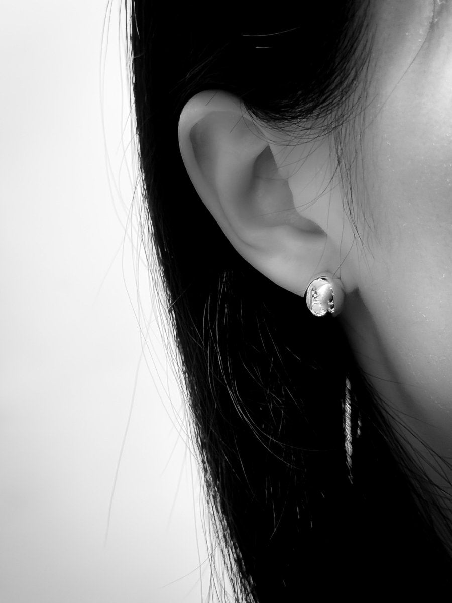 Beaucoup Silver Earring | Alegant - Alegant